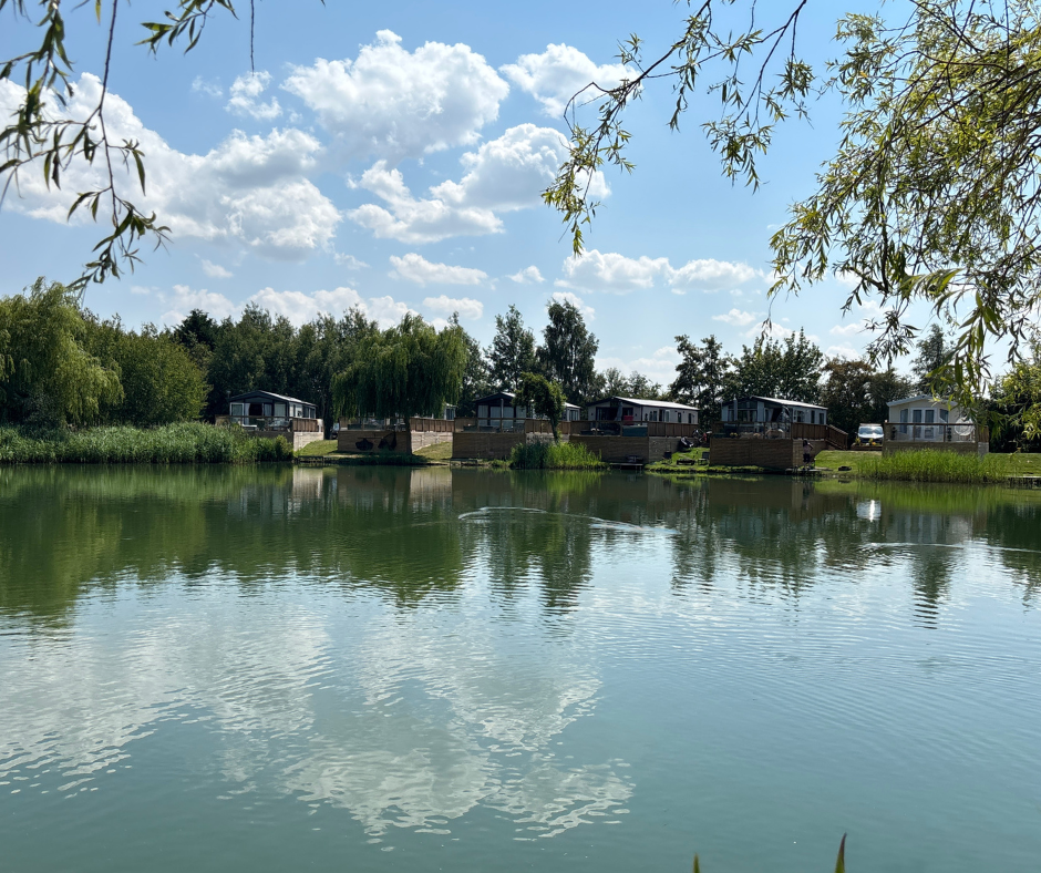 Static Caravan in the Lincolnshire Wolds